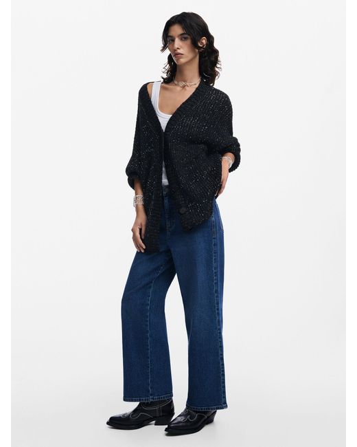 Desigual Blue Strickjacke