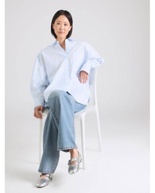 HUGO Blue Bluse Eustyna