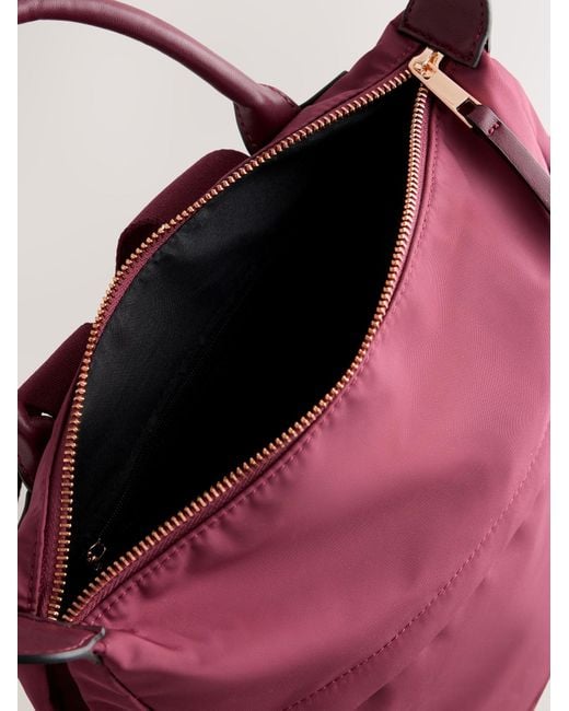 Next Purple Rucksack