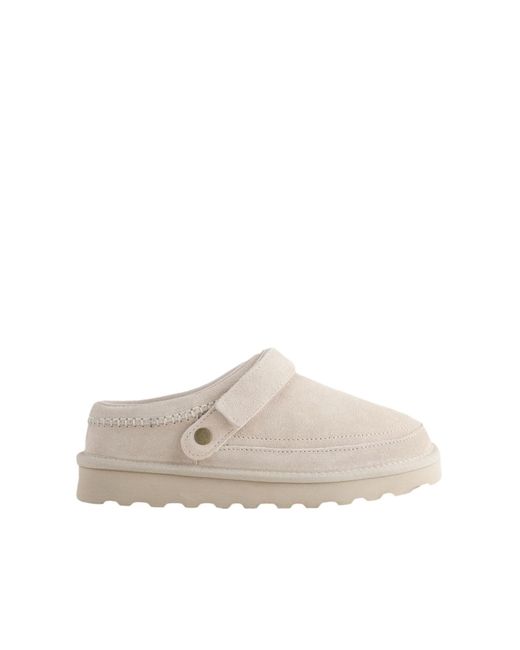 Next Gray Clogs
