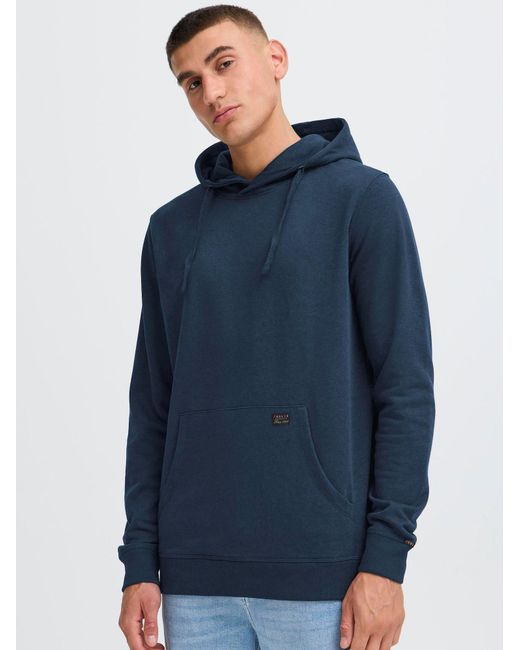 Solid Sweatshirt Sdaujuda in Blue für Herren