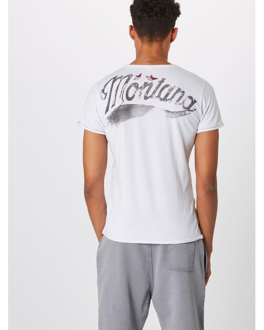 Key Largo Shirt Montana in White für Herren