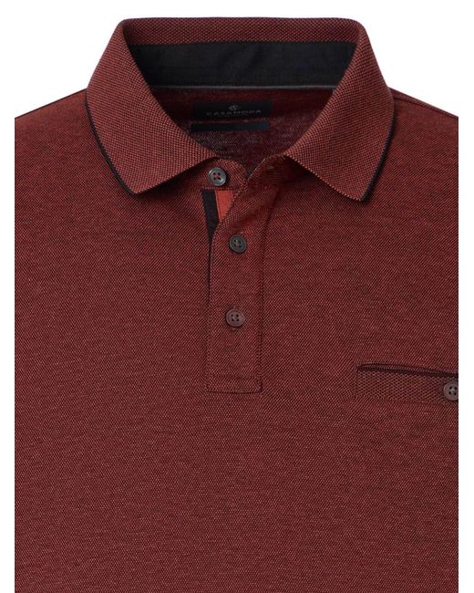 CASA MODA Shirt Basic in Gray für Herren