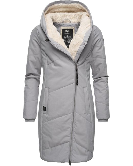 Ragwear Gray Wintermantel Gordon