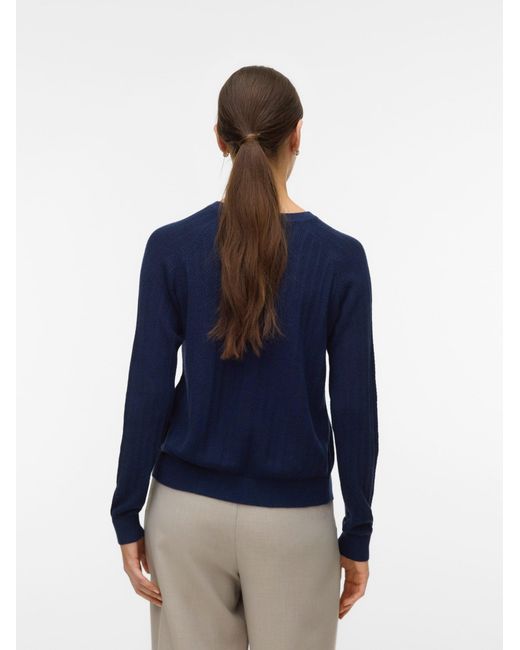 Vero Moda Blue Pullover Vmnewlex