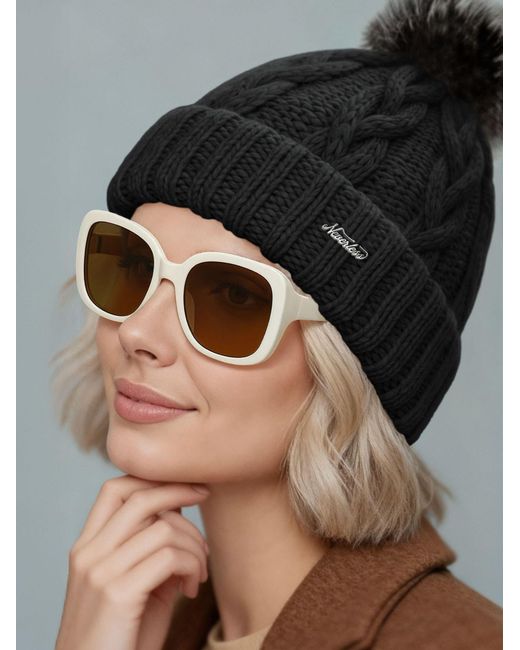 Neverless Black Mütze Jule
