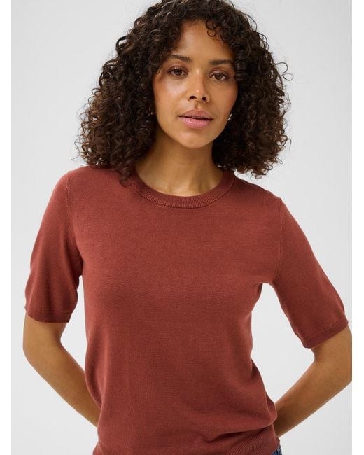 Kaffe Red Pullover Kalizza