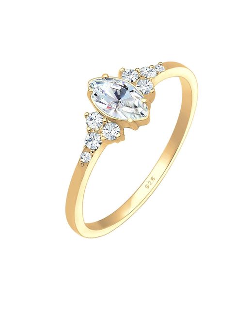Elli Jewelry Metallic Ring Kristall