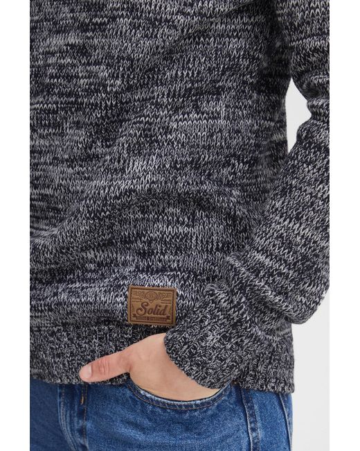 Solid Pullover Philaremo in Blue für Herren