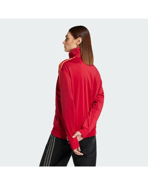 Adidas Originals Red Sweatjacke 'Adicolor Classic Firebird'