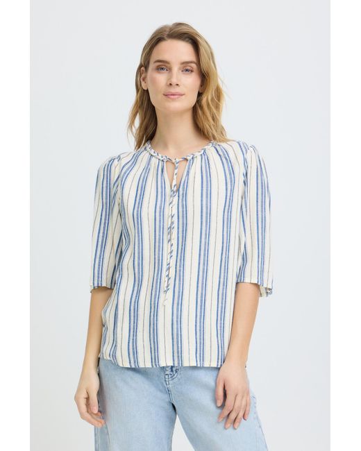 Pulz Blue Bluse