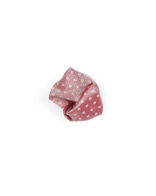 REAL GUYS Einstecktuch in Pink für Herren