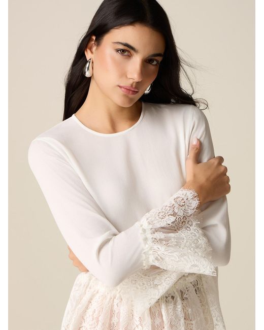 Oltre White Bluse