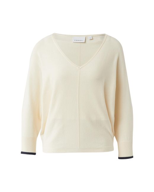 Comma, White Pullover