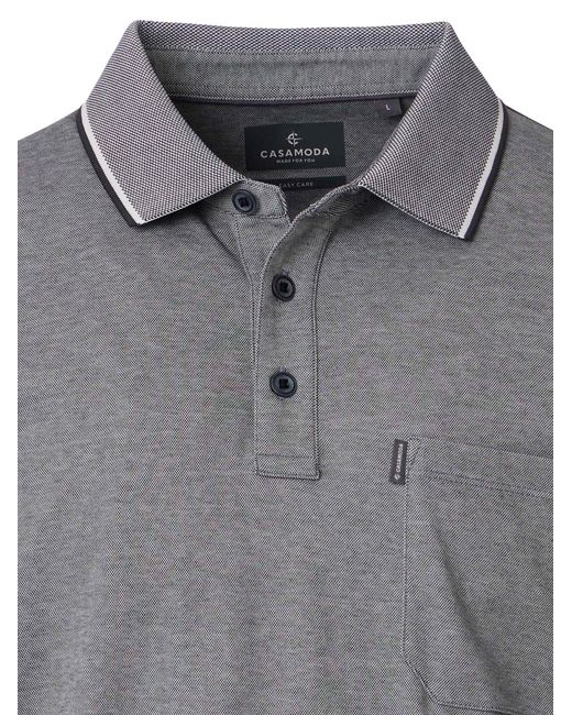 CASA MODA Shirt Basic in Blue für Herren