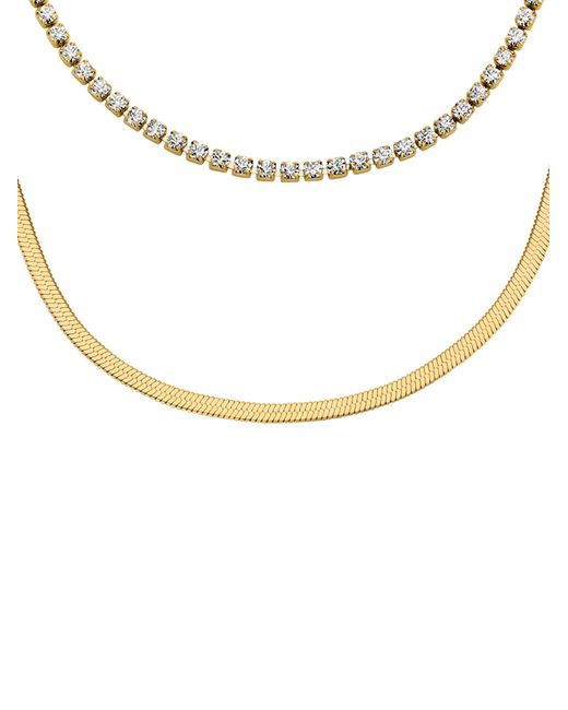 Fossil White Kette Ellis
