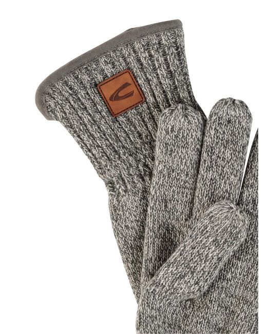 Camel Active Fingerhandschuhe in Gray für Herren
