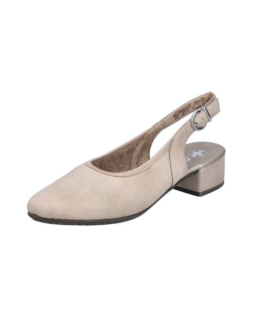 Rieker Natural Slingpumps