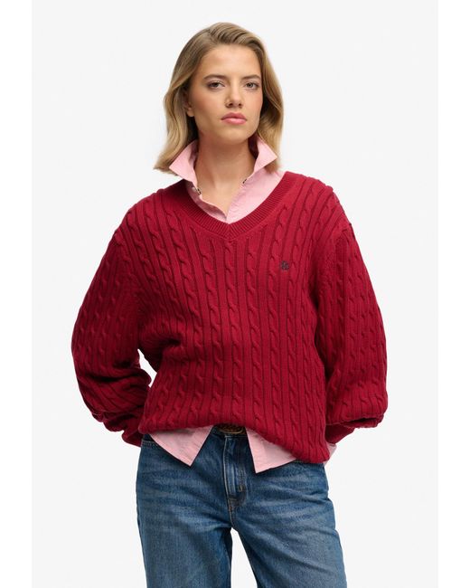 Superdry & Co Red Pullover