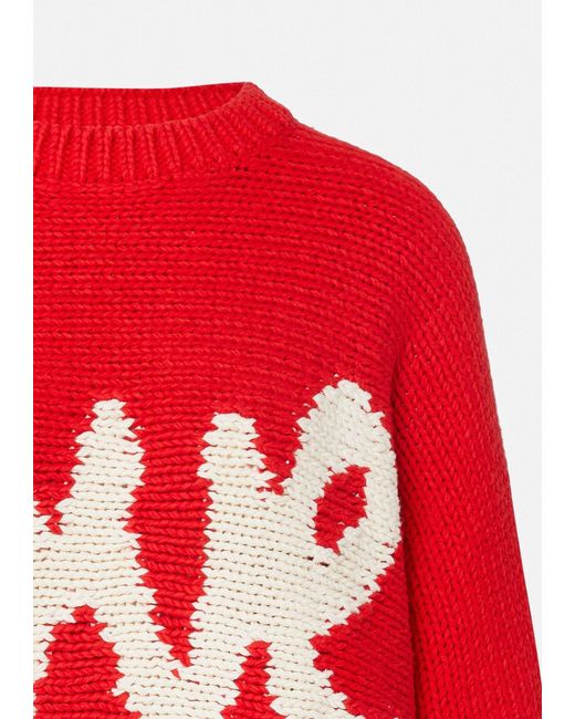 Comma, Red Strickpullover