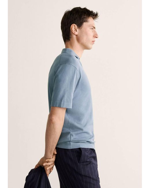 Mango Pullover Sun in Blue für Herren