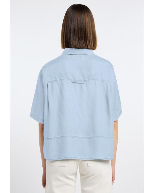 Frieda & Freddies Blue Bluse