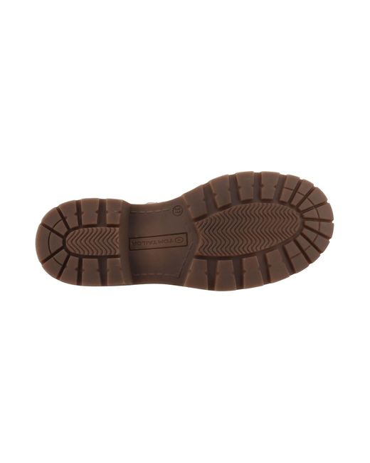 Tom Tailor Natural Schnürstiefelette