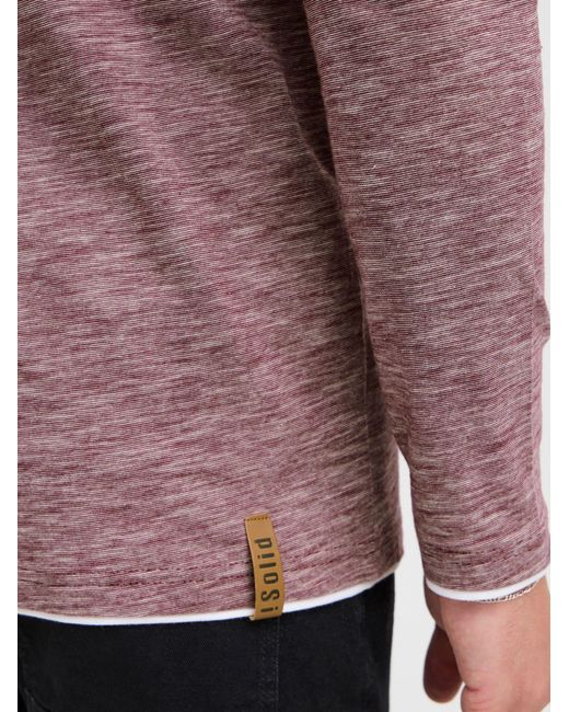 Solid Shirt Belagos in Red für Herren