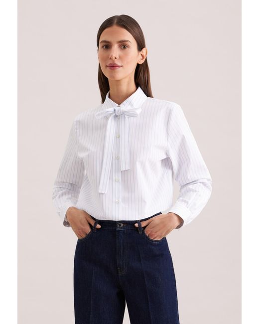 Seidensticker White Bluse New Basic