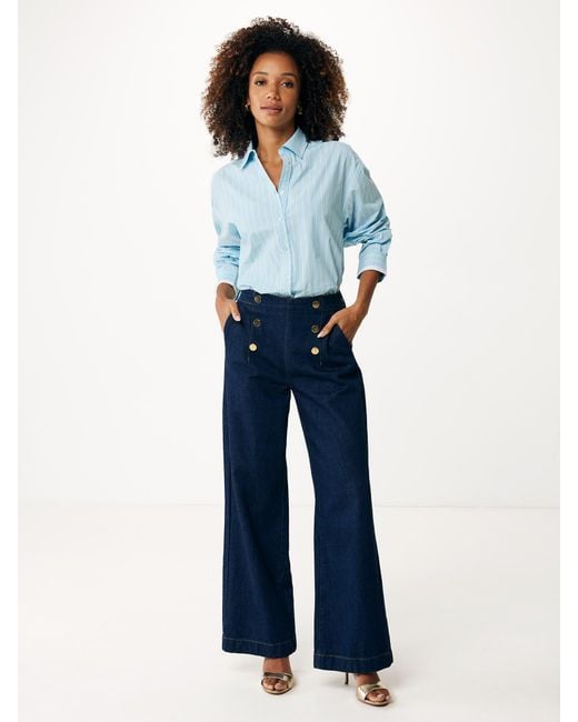 Mexx Blue Bluse