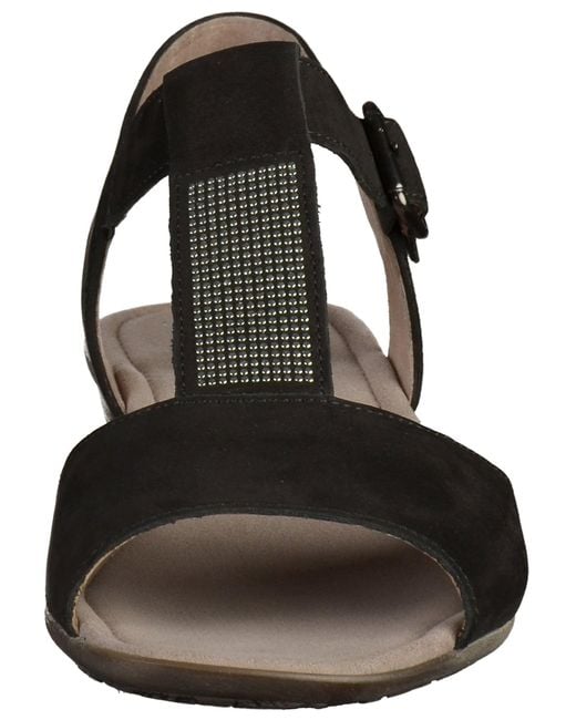 Gabor Black Sandale