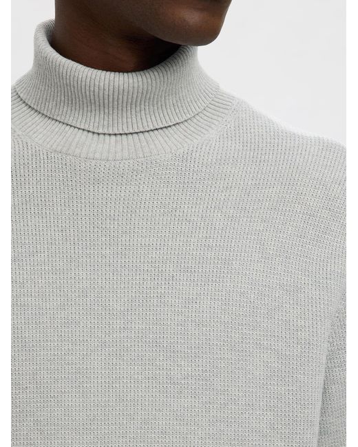 SELECTED Pullover Slhdane in Gray für Herren