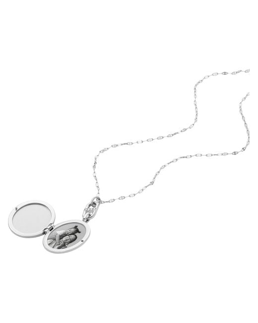 Fossil White Kette