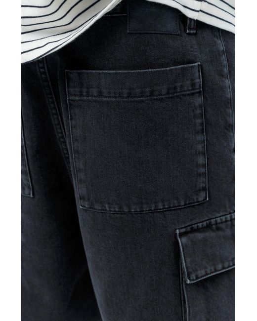 Pull&Bear Shorts in Black für Herren