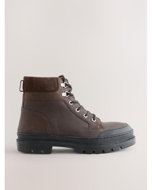 Next Schnürboots in Brown für Herren