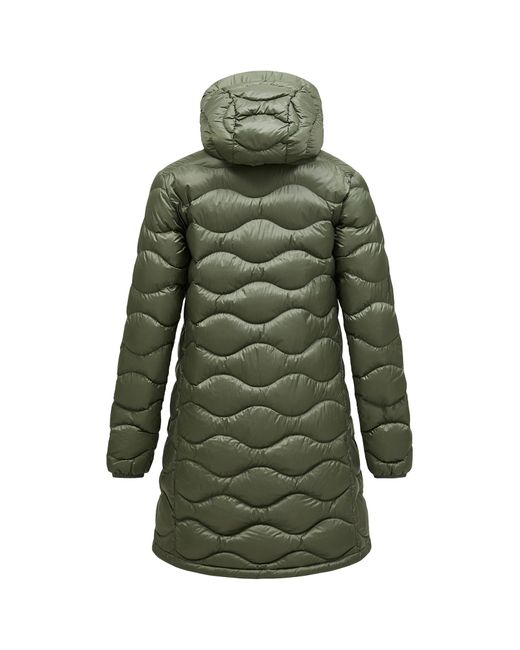 Peak Performance Green Daunenmantel