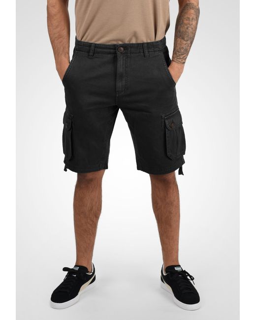 Solid Cargohose Vizela in Black für Herren