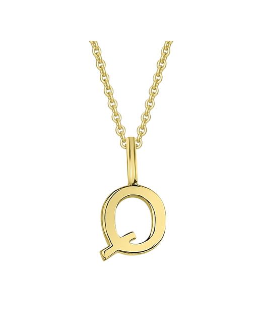 ONE ELEMENT Metallic Anhänger Buchstabe Q