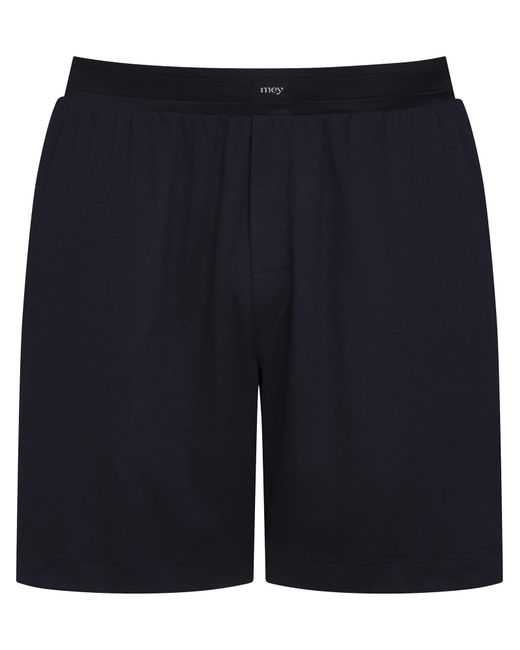 Mey Pyjamashorts in Blue für Herren