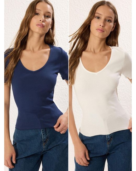 Trendyol Blue T-Shirt