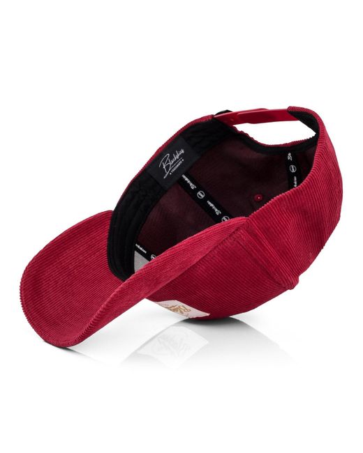 Blackskies Cap Cord in Red für Herren