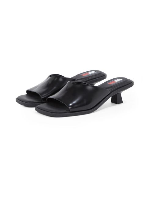 Tommy Hilfiger Black Pantolette 'The Noho'