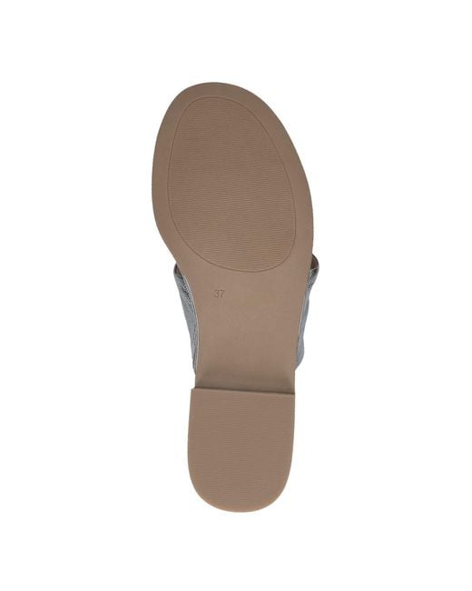 Caprice Gray Pantolette