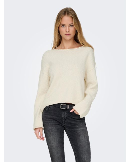 ONLY Natural Pullover 'Onlalvilda'
