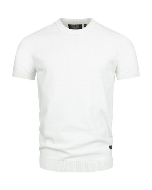 INDICODE Pullover Vasko in White für Herren