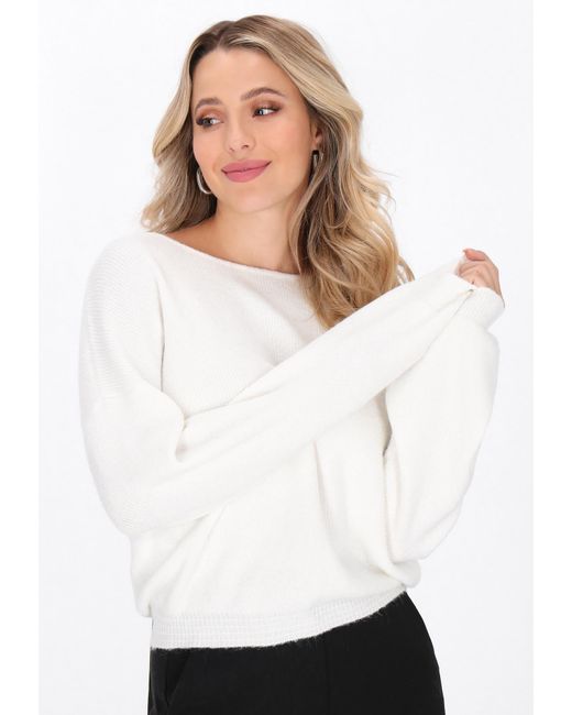 faina White Pullover