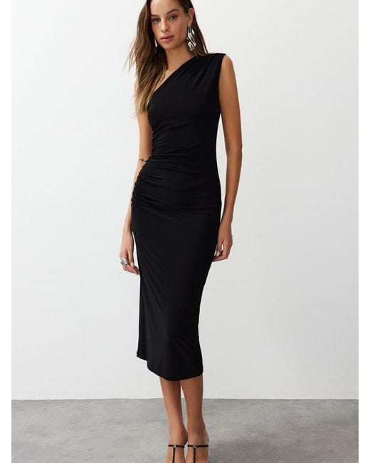 Trendyol Black Kleid