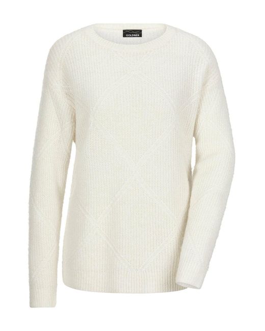 Goldner White Pullover