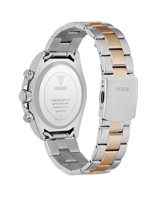 Guess Uhr Arthur in Metallic für Herren