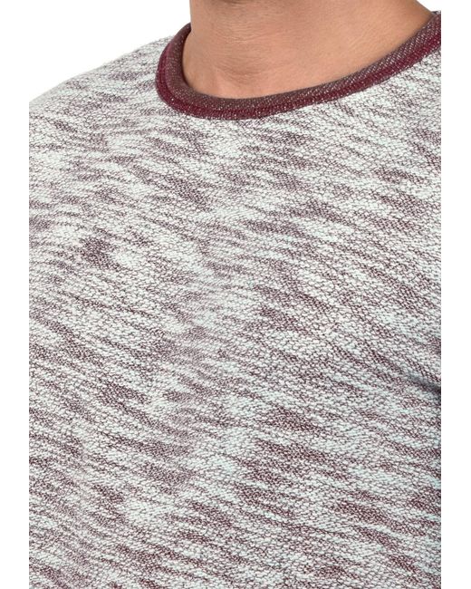 Solid Sweatshirt 'flocks' in Gray für Herren